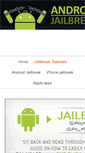 Mobile Screenshot of androidjailbreak.net