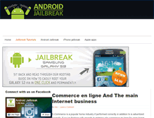 Tablet Screenshot of androidjailbreak.net